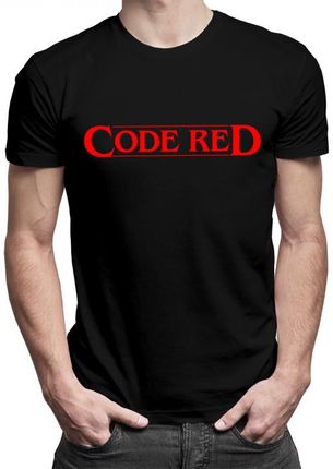 Koszulkowy Code Red - Męska Koszulka Z Nadrukiem
