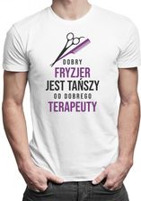 Koszulkowy Dobry Fryzjer - Męska Koszulka Z Nadrukiem