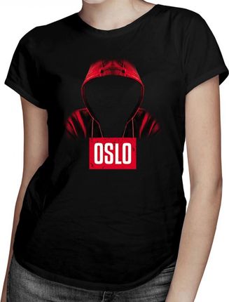 Koszulkowy Oslo - Damska Koszulka Z Nadrukiem