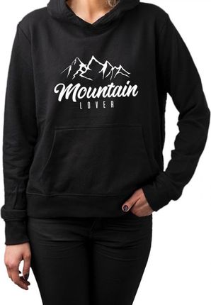 Koszulkowy Mountain Lover - Damska Bluza Z Nadrukiem
