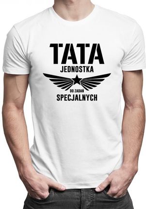 Koszulkowy Tata - Jednostka Do Zadań Specjalnych V2 Męska Koszulka Z Nadrukiem