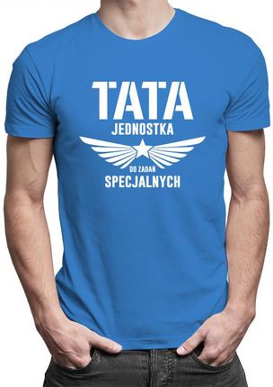 Koszulkowy Tata - Jednostka Do Zadań Specjalnych V2 Męska Koszulka Z Nadrukiem