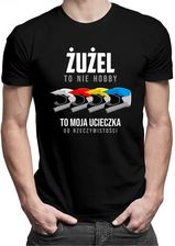 Koszulkowy Żużel To Nie Hobby (Wersja 2) - Męska Koszulka Z Nadrukiem
