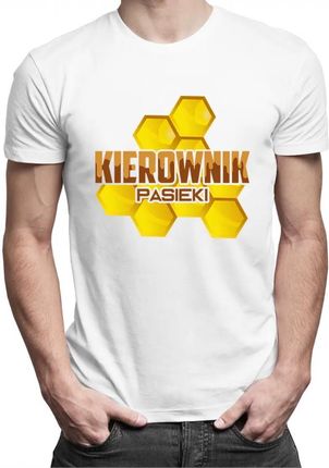 Koszulkowy Kierownik Pasieki - Męska Koszulka Z Nadrukiem