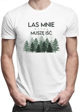 Koszulkowy Las Mnie Wzywa, Muszę Iść - Męska Koszulka Z Nadrukiem - zdjęcie 1