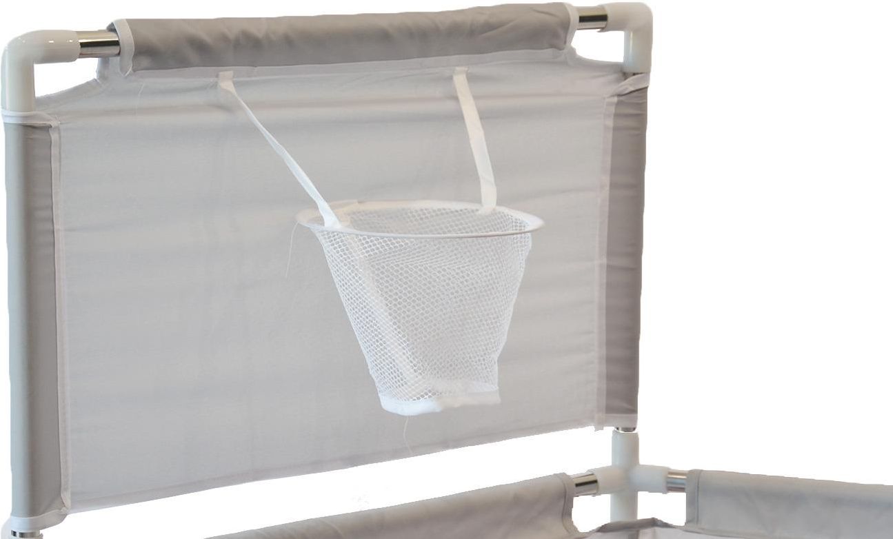 Handloteka Kojec dla dziecka 125 x 65 cm Domek Suchy Basen Szary - zdjęcie 2 Handloteka Kojec dla dziecka 125 x 65 cm Domek Suchy Basen Szary