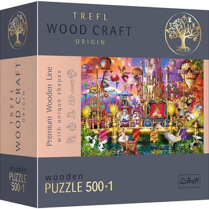 Trefl Puzzle drewniane 500+1el. Magiczny świat 20156