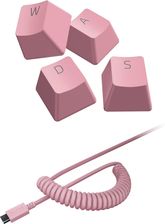 Zdjęcie Razer PBT Keycap + Coiled Cable Upgrade Set - Quartz Pink (RC2101491000R3M1) - Łomża