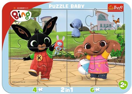 Trefl  Puzzle Baby Zabawy Binga 80020