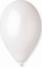 Zdjęcie Gemar Balony Metaliczne Perłowo Białe Gm120 33cm 50 Szt - Sucha Beskidzka