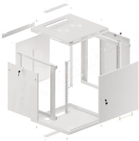 Lanberg Szafa WF01-6612-00S