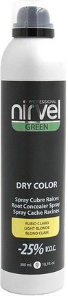 Nirvel Spray do Siwych Włosów Green Dry Color Jasny Blond 300 ml