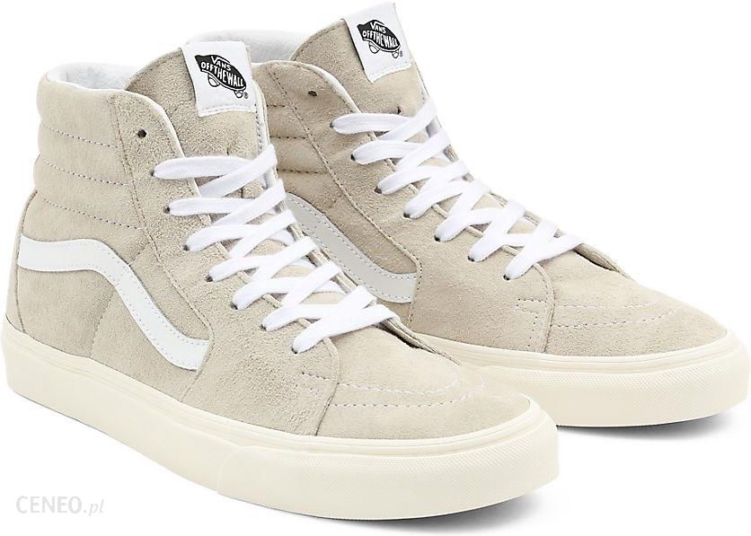 VANS Buty Sk8-hi ((pig Suede) Oatmeal/snow White) Kobiety Beżowy ...