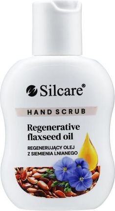 Silcare Regenerujący Peeling Do Rąk Z Olejkiem Z Siemienia Lnianego Hand Scrub Regenerative Flaxseed Oil 100 ml