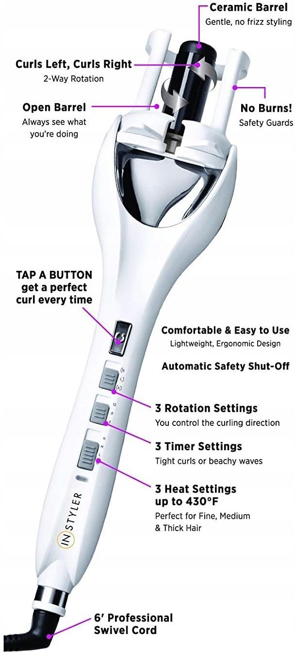 Instyler Tulip Auto Curler INStyler Tulip Auto Curler