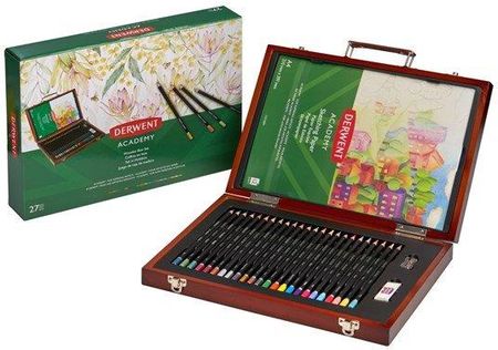 Derwent Trend Colour Wooden Gift Box 27 Pieces