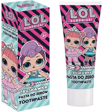 LOL Surprise Toothpaste 3+ Pasta Do Zębów Dla Dzieci Truskawka 75Ml