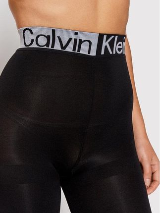 Calvin Klein Legginsy 701218762 Czarny Slim Fit