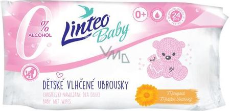 Linteo Chusteczki Nawilżane Baby Soft& Cream  24Szt.