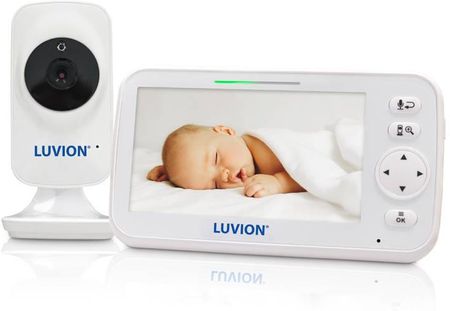 Luvion Icon Deluxe White Edition- Elektroniczna Niania Z Kamerą I Monitorem 5"