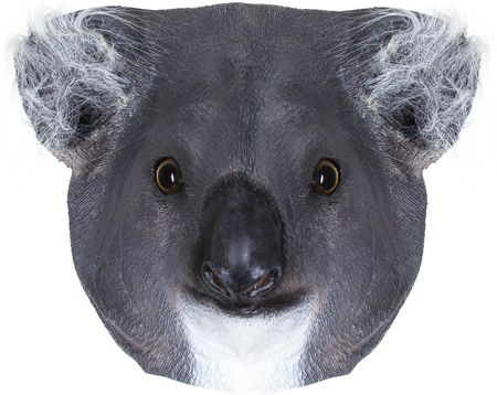 Korbi Profesjonalna Lateksowa Maska Koala Głowa Koali