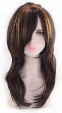 Zdjęcie Korbi Peruka Włosy Długie 60Cm Brąz Blond Pasemka W17 - Sępopol