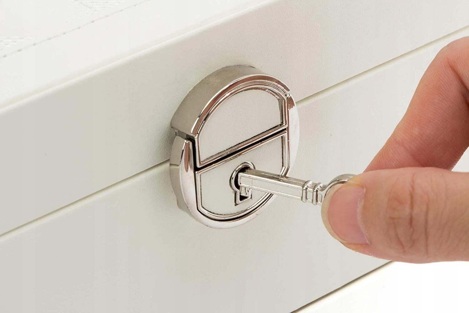Korbi Szkatułka Pudełko Organizer Na Biżuterię Etui C2 - zdjęcie 5 Korbi Szkatułka Pudełko Organizer Na Biżuterię Etui C2