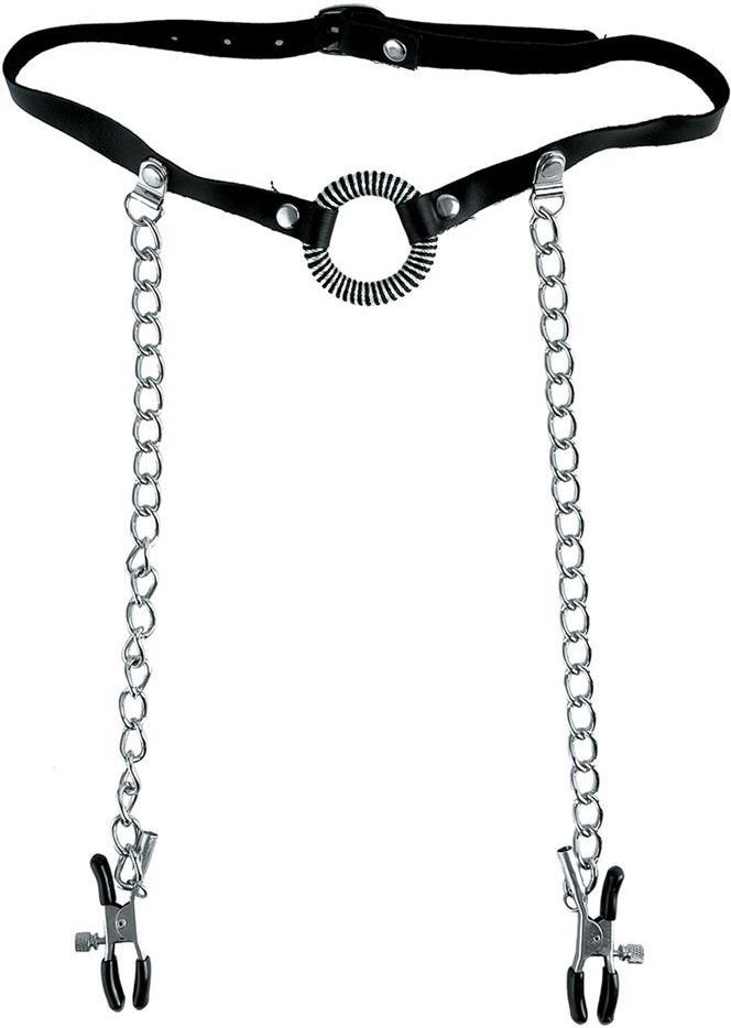 Fetish Fantasy Limited Edition Knebel Bdsm Lim Edition Gag And Nipple Clamp Ceneopl 