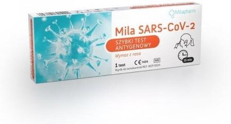 Milapharm | SARS-CoV-2 Szybki Wymazowy Test Antygenowy