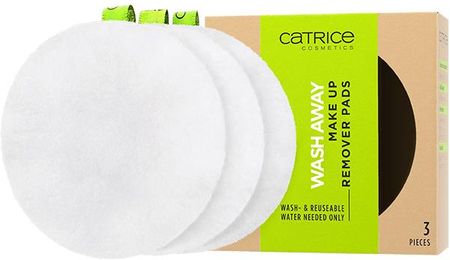 Catrice Wash Away Make Up Remover Pads płatki kosmetyczne wielokrotnego użytku 3szt.