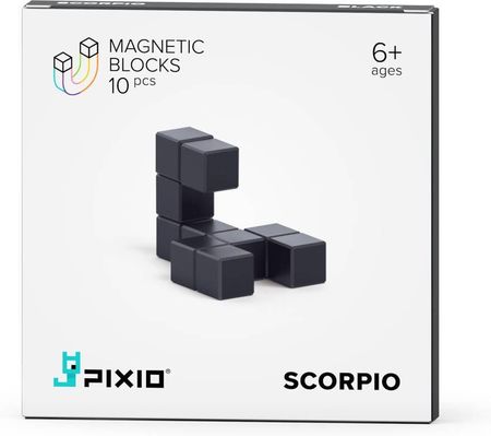 Pixio Klocki Magnetyczne Black Scorpio 10 Color Series