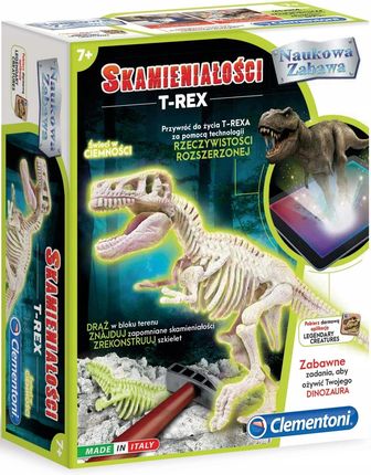 Clementoni Skamieniałości T-Rex Dinozaury Szkielet
