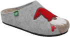 Dr Brinkmann Kapcie 320014-91 Popielate Pantofle Domowe Ciapy Zdrowotne