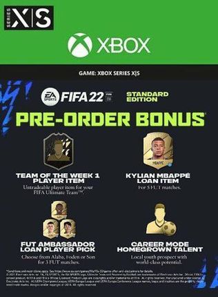 FIFA 22 Pre-Order Bonus (Xbox Series Key)