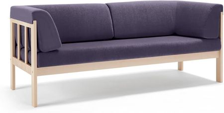 Aj Produkty Sofa 3-Osobowa Kim Tkanina Repetto Niebieskofioletowy 3302723