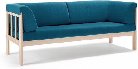 Aj Produkty Sofa 3-Osobowa Kim Tkanina Repetto Błękit Aqua 3302724