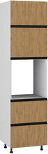 Zdjęcie Bari Plus Słupek Pod Zabudowę Piekarnika Dps2-60-220 Modern Dąb Kamienny 100289281 - Mikstat