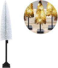 Zdjęcie Vilde Choinka Świecąca Sztuczna Śnieżona Drzewko Świąteczne Z Lampkami Oświetlenie 30 Led 147 Cm 10925 - Stęszew