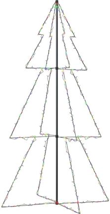 Ozdoba świąteczna w kształcie choinki, 300 LED, 120x220 cm