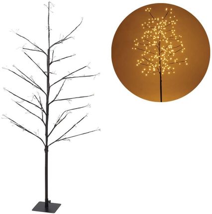 Drzewko świecące świąteczne choinka z lampkami zewnętrzne oświetlenie święta 240 led 120 cm