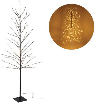 Drzewko świecące świąteczne choinka z lampkami zewnętrzne oświetlenie święta 480 led 180 cm