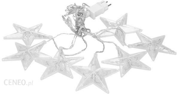 Springos Kurtyna Świetlna Biały Ciepły 70 Led Gwiazdki Lampki Wewnętrzno Zewnętrzne 31688