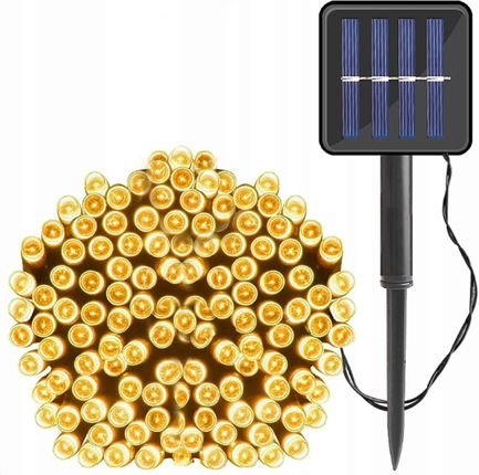 Lampki Choinkowe Świąteczne Dekoracyjne Solarne (Biały Ciepły) 93851