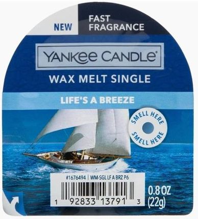 Yankee Candle Classic Wax Life's A Breeze 22g