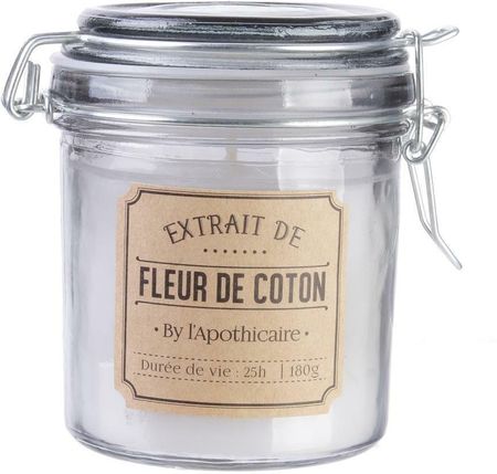 Świeca zapachowa w słoiku Fleur de coton