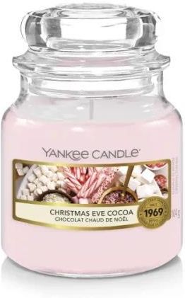 Yankee Candle Świeca Christmas Eve Cocoa Mały Słoik (104G) 1084