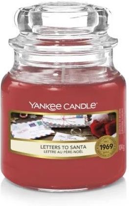 Yankee Candle Świeca Letters To Santa Mały Słoik (104G) 1085