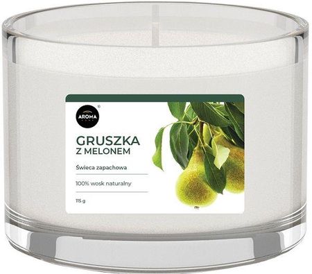 Aroma Home Gruszka Z Melonem Świeca Zapachowa 151661