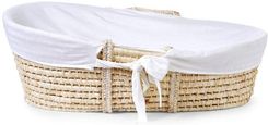 Zdjęcie Kosz Mojżesza Childhome Basic Z Materacykiem + Pokrowiec Jersey Off White - Mysłowice