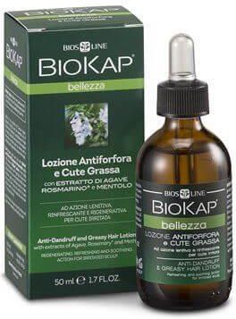 Biokap Bellezza lotion przywracajacy równowagę, przeciw łupieżowi i nadmiarowi sebum 50 ml